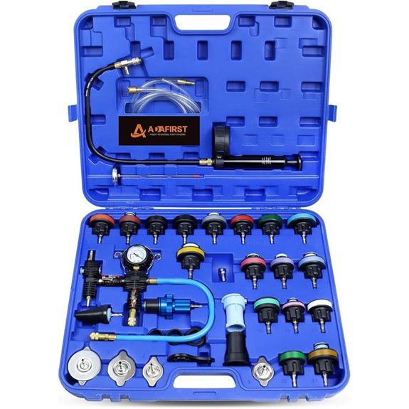33PCS Car Radiator Pressure Tester & Vacuum Refill Kit