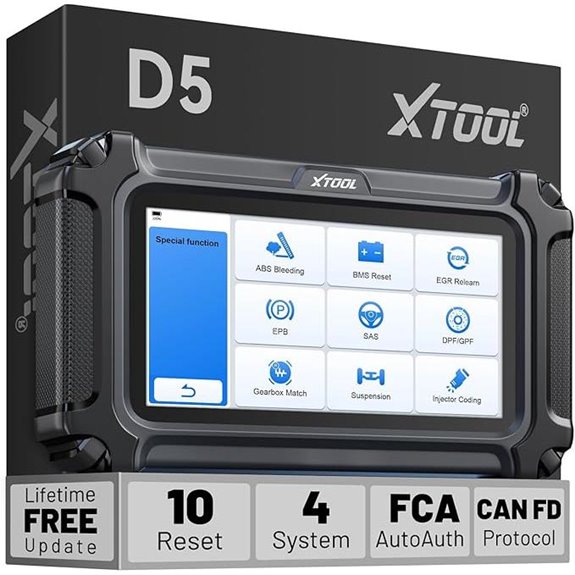 XTOOL D5 Car Diagnostic and Reset Tool