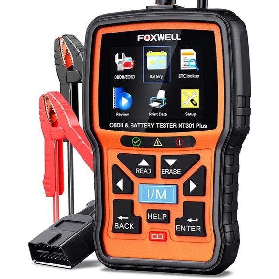 FOXWELL NT301 Plus 2-in-1 Car Diagnostic Scanner