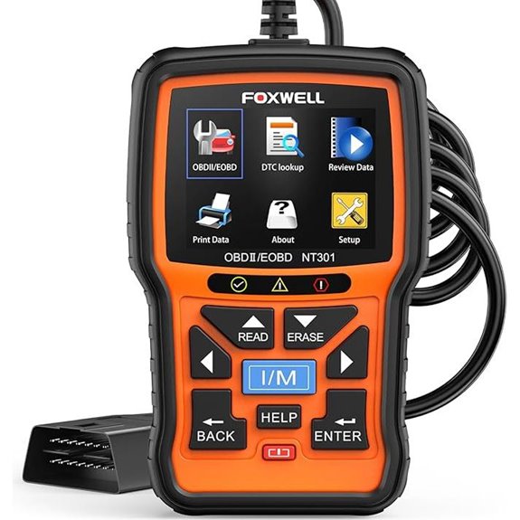 FOXWELL NT301 OBD2 Scanner for Car Diagnostics