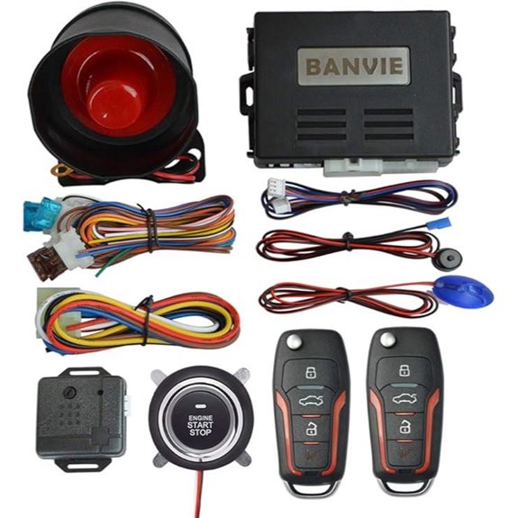 BANVIE Car Keyless Entry and Remote Start Kit