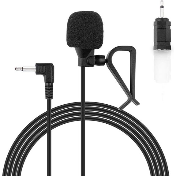 Weishan Car Microphone 3.5mm for Car Radio Systems