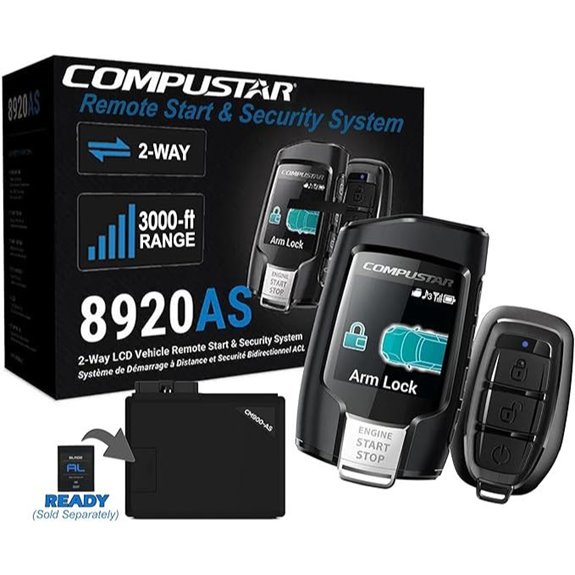 Compustar CS8920-AS Remote Starter & Alarm System