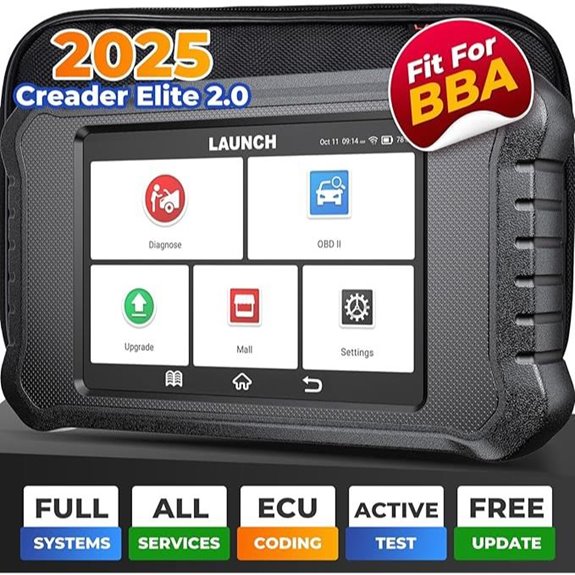 LAUNCH X431 Creader Elite 2 Car Scanner for BMW/Mercedes