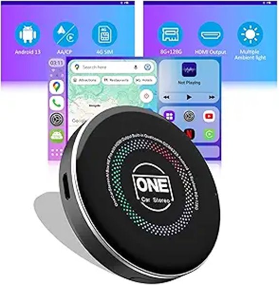 OneCarStereo CarPlay AI Box with Android 13