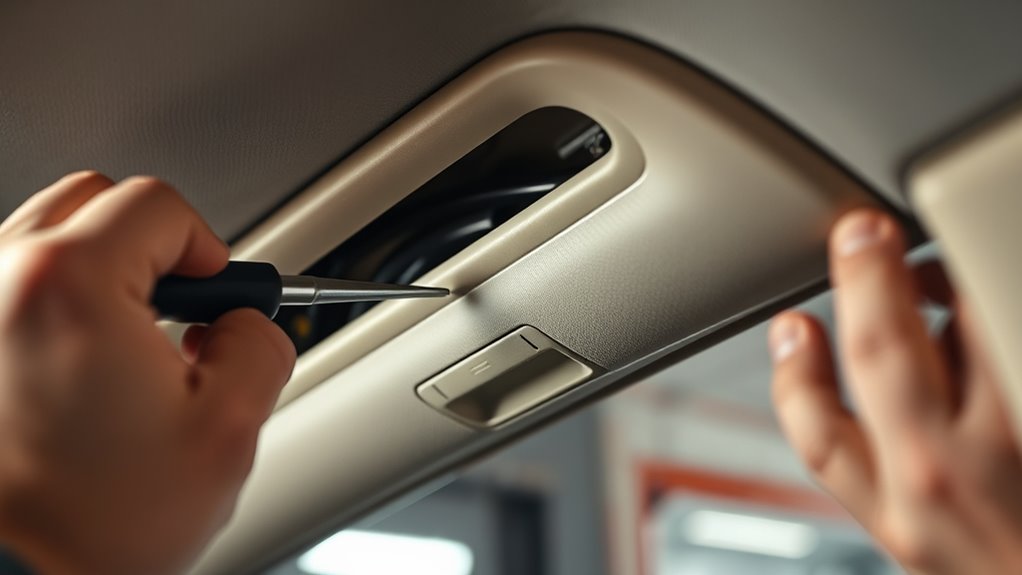 careful trim removal process