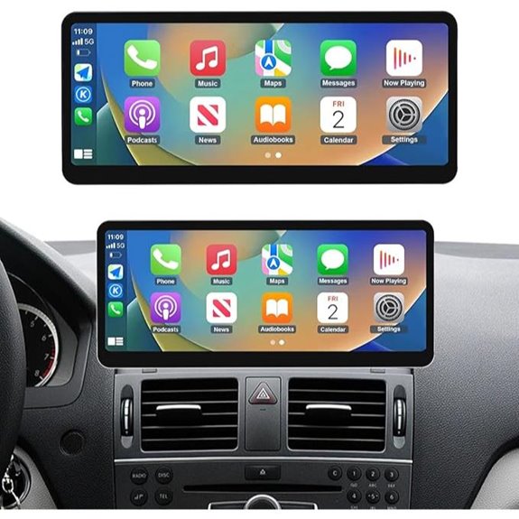 NINETOM 2025 Touchscreen CarPlay Android Auto Receiver