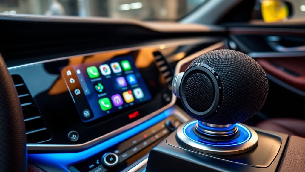 carplay subwoofer compatibility features