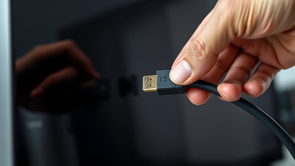 check cables and ports