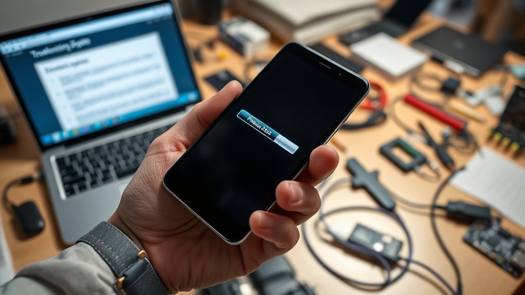 check device connection stability