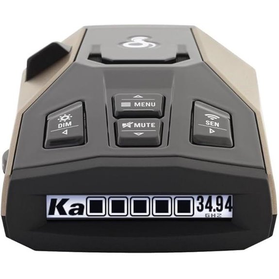 Cobra RAD 450 Laser Radar Detector with Voice Alert