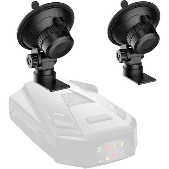 Cobra Radar Mount for Windshield & Dashboard
