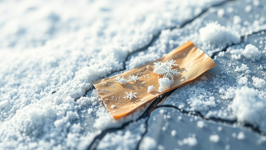 cold weather adhesion techniques