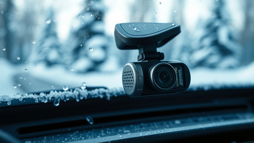 cold weather dash cam protection