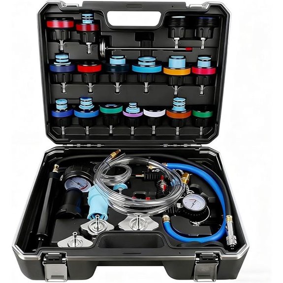 28pcs Universal Radiator Pressure Tester Kit