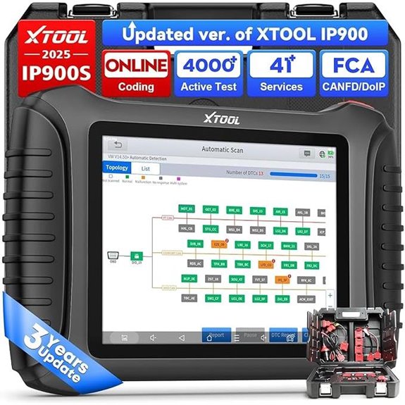 XTOOL IP900S All-System OBD2 Diagnostic Scanner