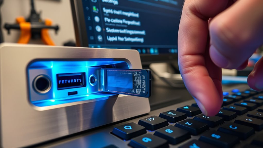 configure system services updates
