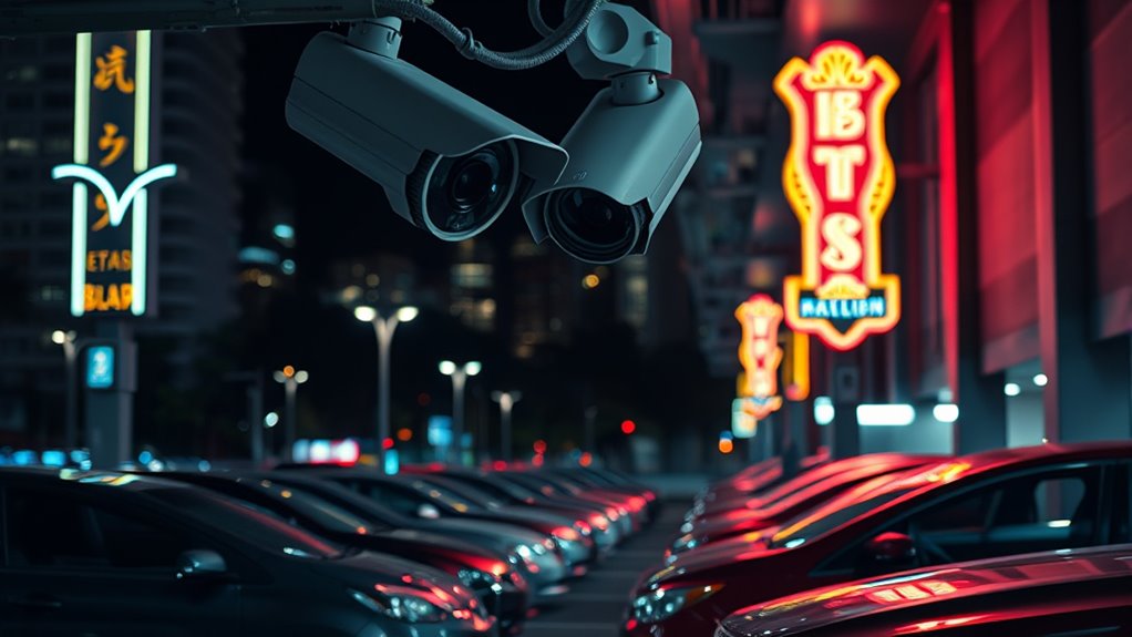 continuous secure parking footage