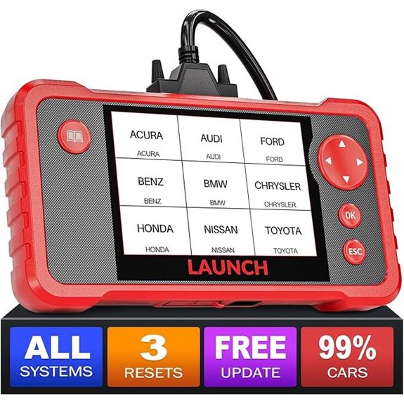 LAUNCH CRP123 V2.0 Plus OBD2 Scanner with Lifetime Updates
