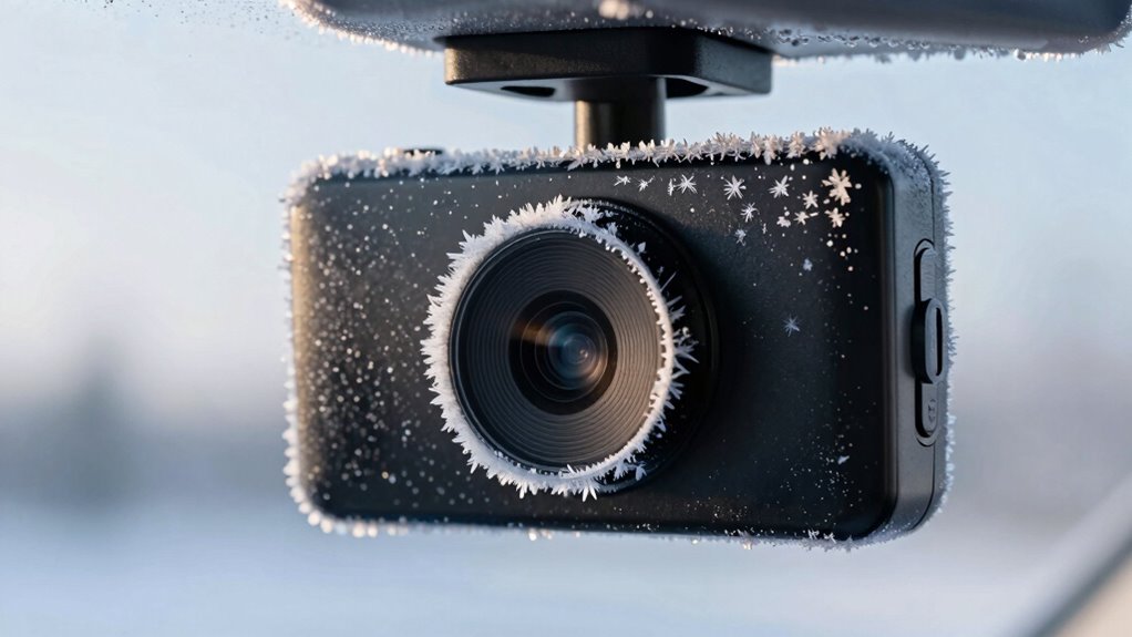 dash cam freezing issues