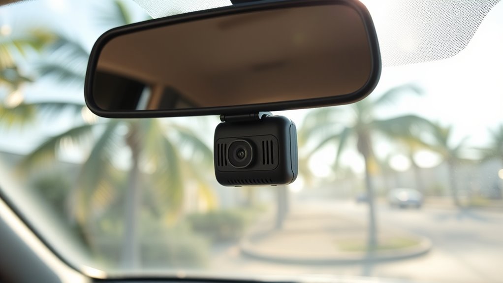 dash cam placement regulations