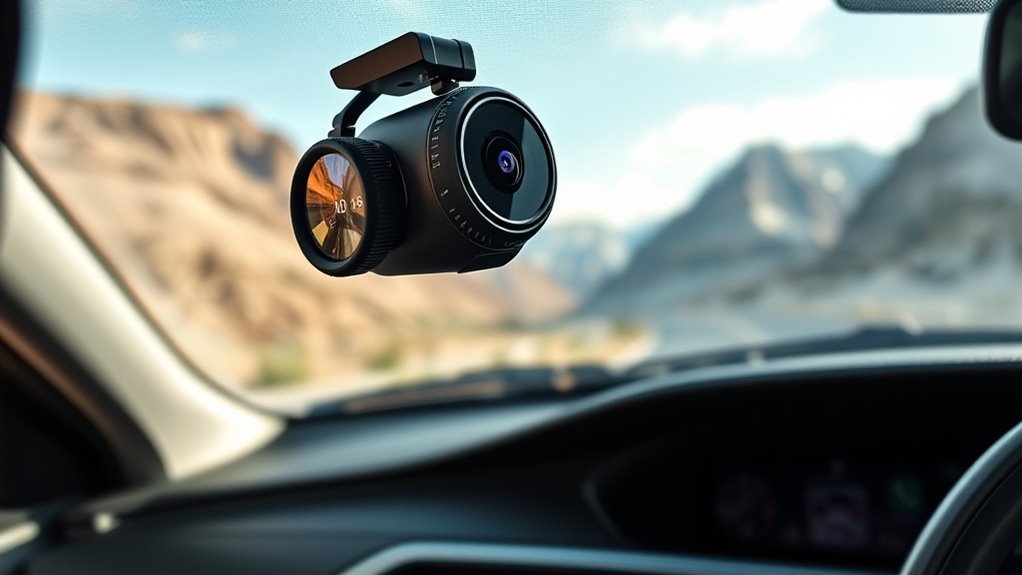 dash cam placement violations