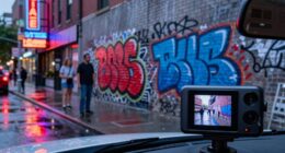 dash cams record vandalism incidents