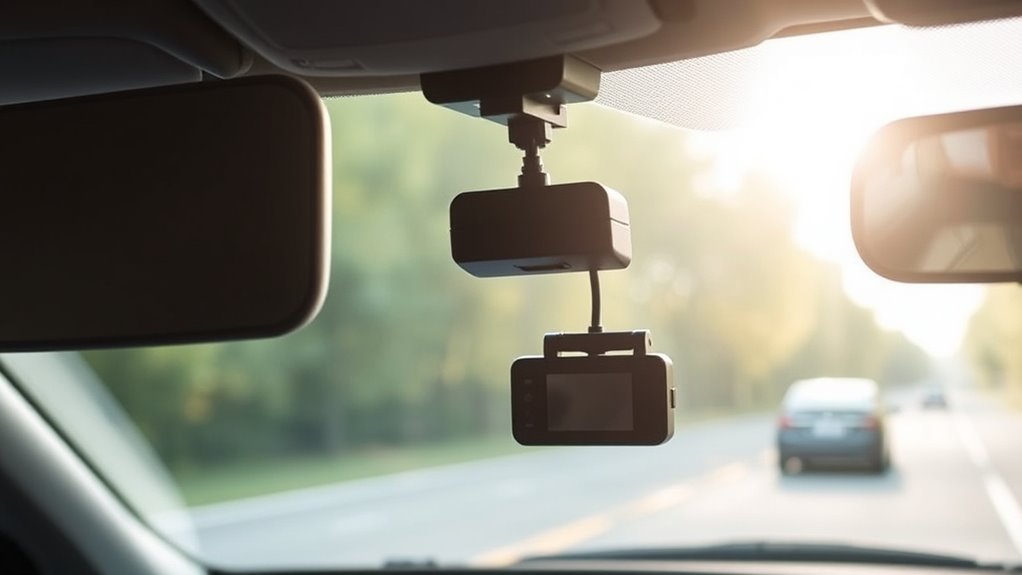 dashcams are legally permitted