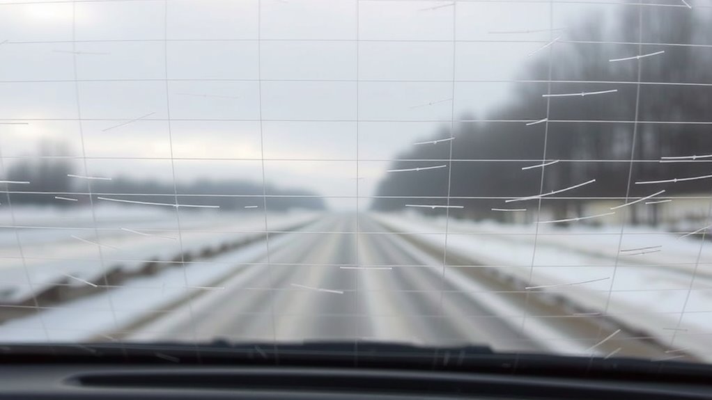 defroster lines cause distortion