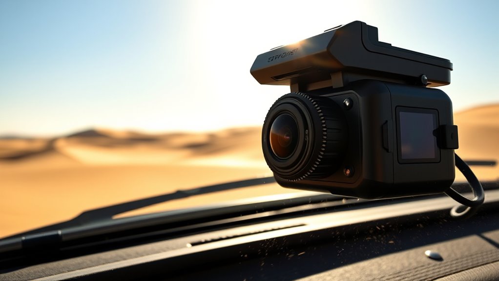desert heat dash cam