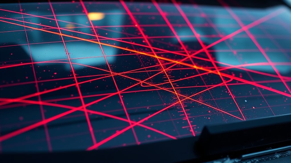 detect defroster induced interference