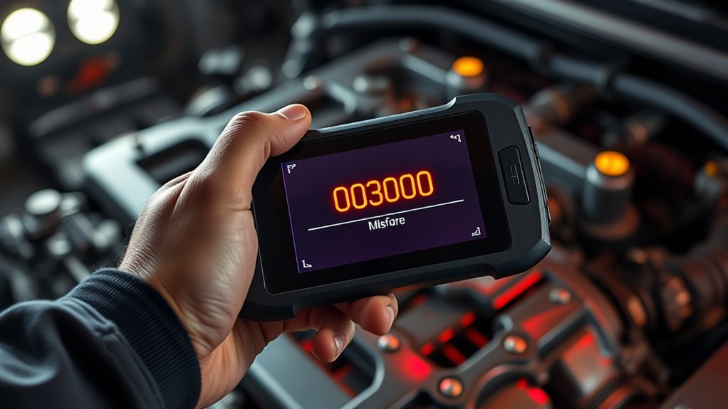 detects engine misfire issues