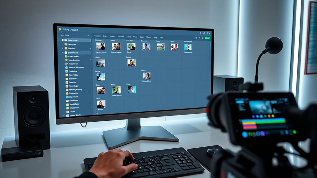 digital footage management automation