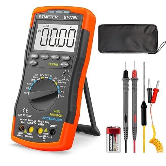 BT-770N TRMS Digital Multimeter with Thermometer