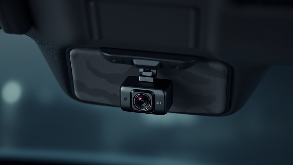 discreet camouflage non reflective mounting