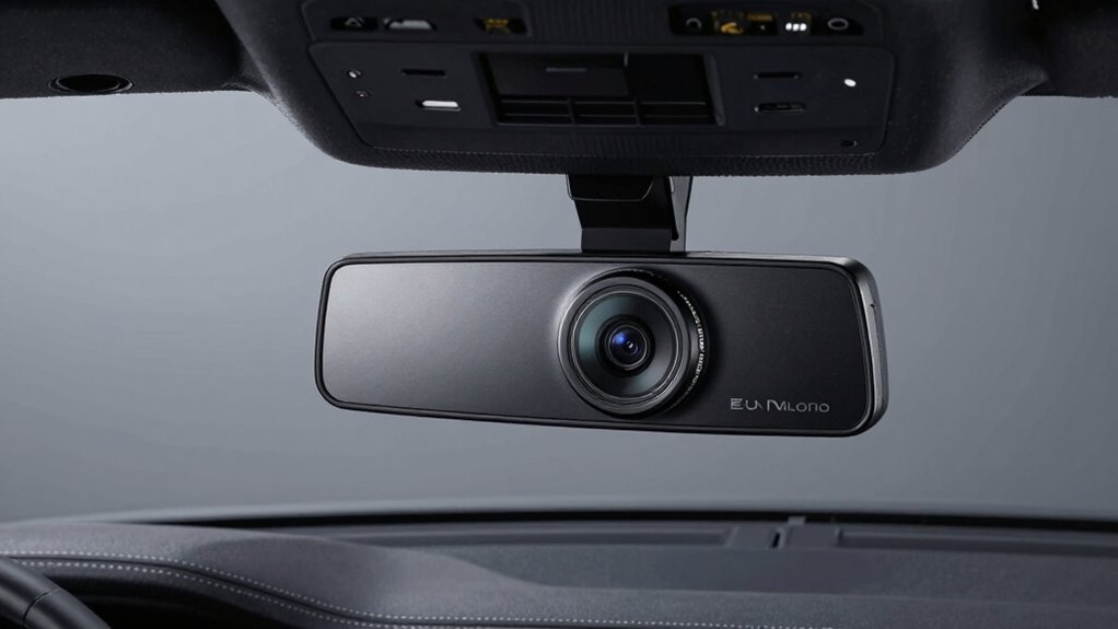 discreet dash cam placement