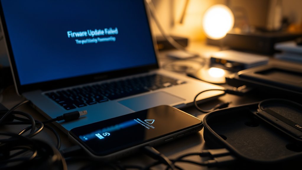 do not interrupt firmware updates