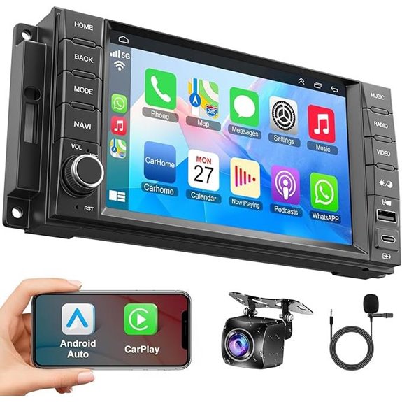 Android Car Stereo for Dodge Ram Challenger & Avenger