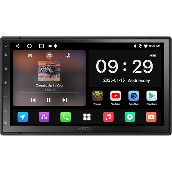 A5L 7 Double-DIN Android Car Stereo with Navigation