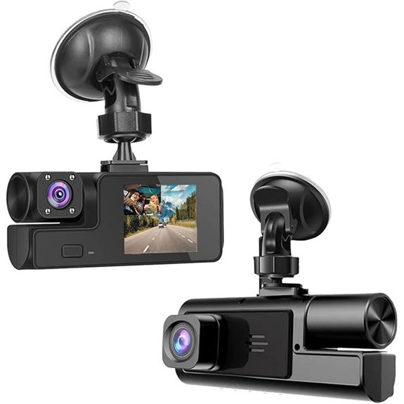 Dual 1080P Car Dash Camera with Night Vision