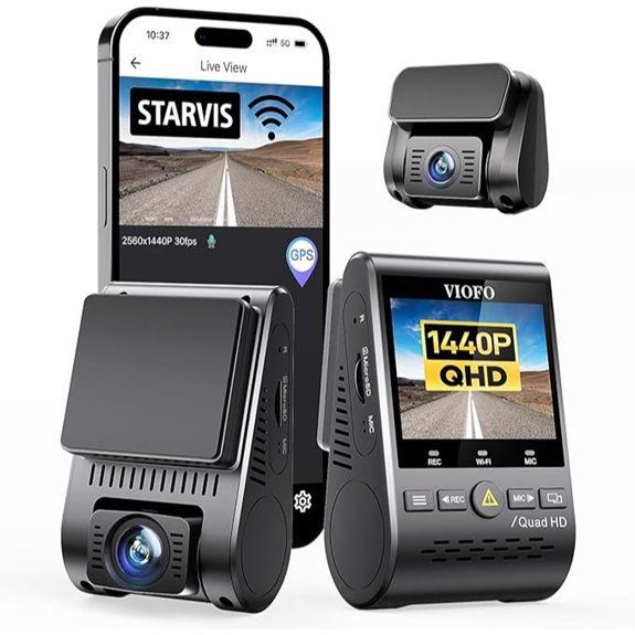 VIOFO A129 Plus Duo Dual 2K Dash Camera