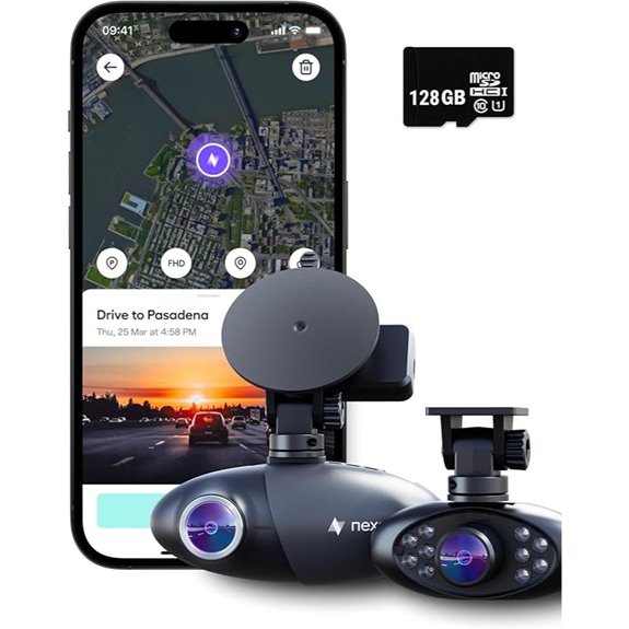 Nexar Pro Dual Dash Cam with Cloud Storage