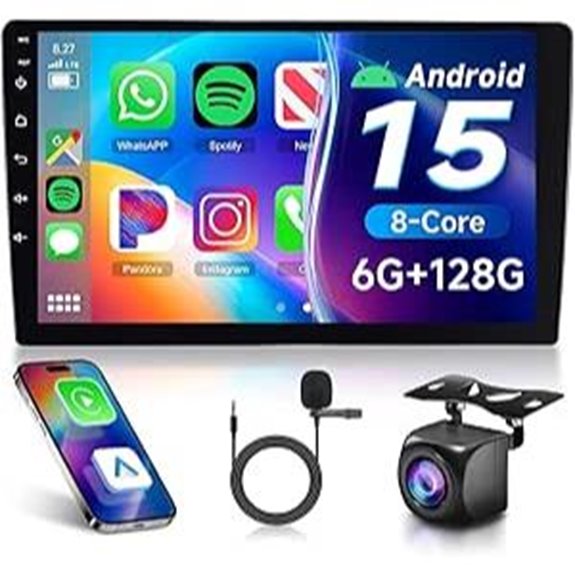 8-Core Android Car Stereo with Touchscreen & GPS