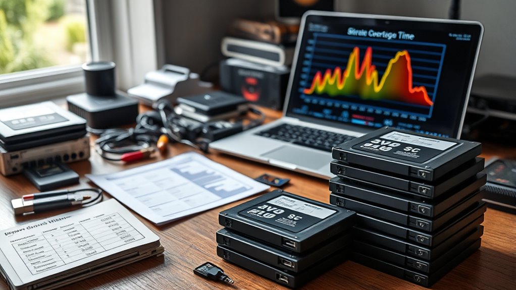 empirical data for storage