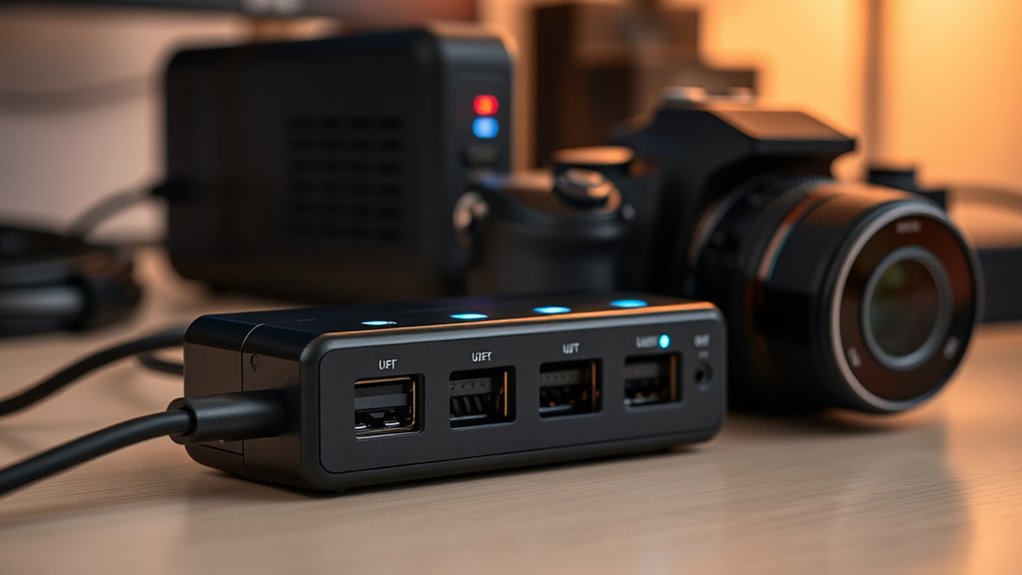ensure reliable camera power