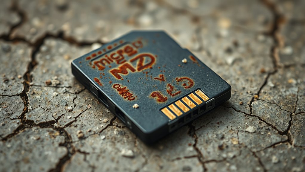 environmental damage impairs adapter performance