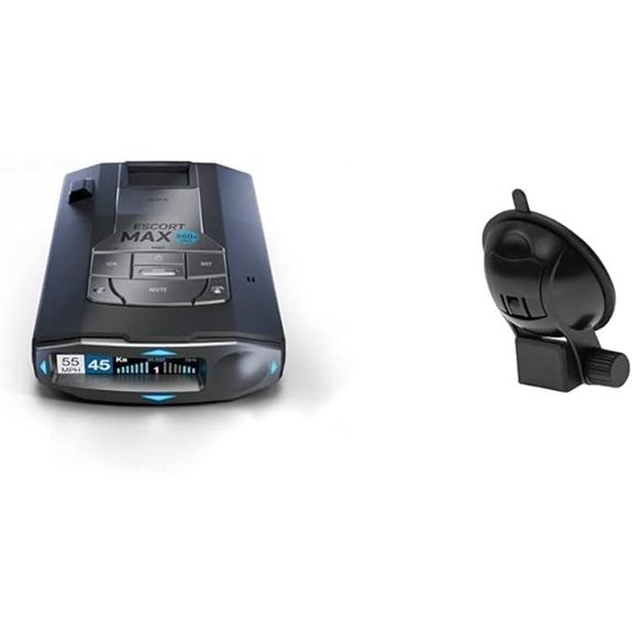 Escort MAX 360c MKII Radar Detector with Mount