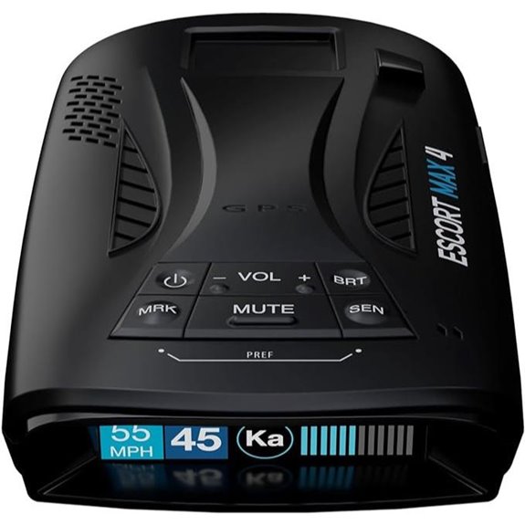 Escort MAX 4 Radar Detector with GPS & Bluetooth