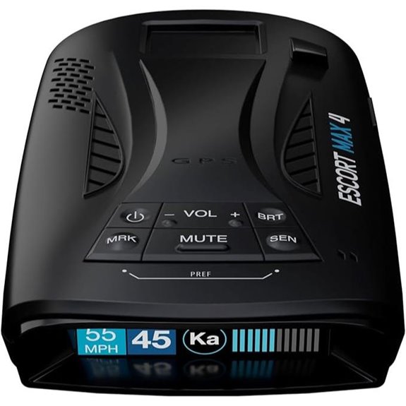 Escort MAX 4 Radar Detector with GPS and Bluetooth