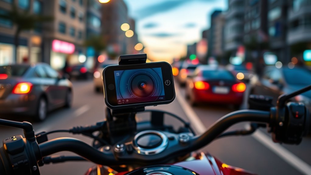 essential motorcycle dash cam features